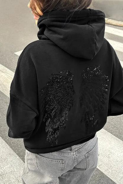 L'ange sweat a capuche Nolanea
