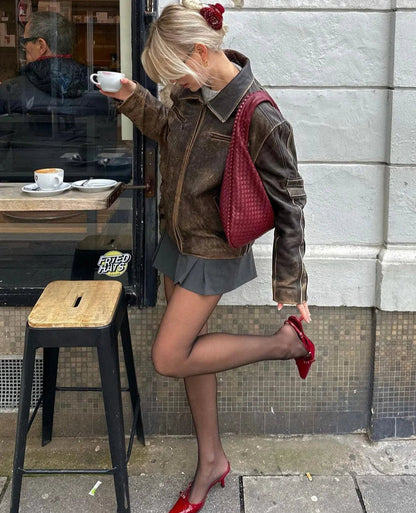 Le Must - sac en cuir tressé Nolanea