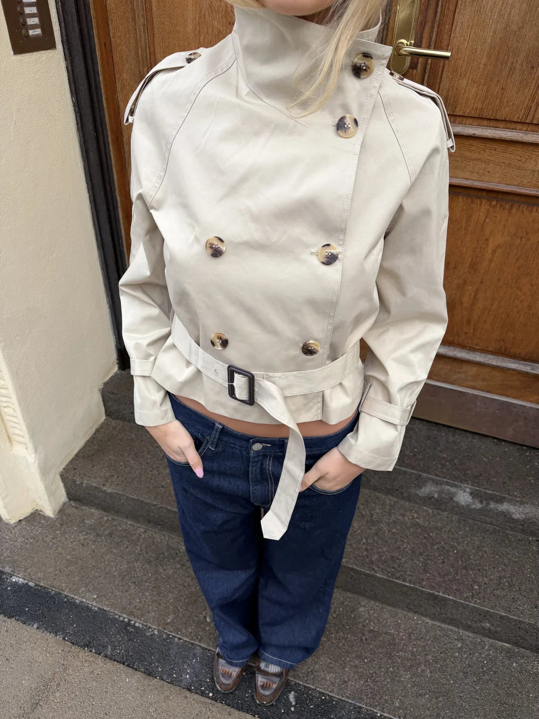 Trenchcoat beige Ma boutique