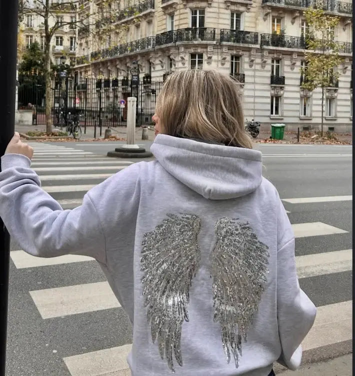 L'ange sweat a capuche Nolanea