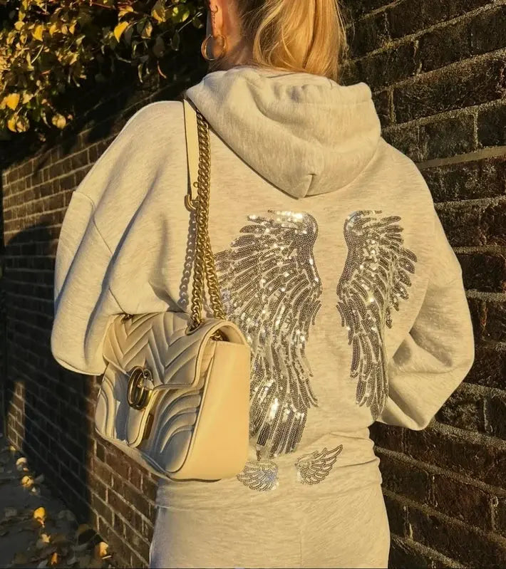 L'ange sweat a capuche Nolanea