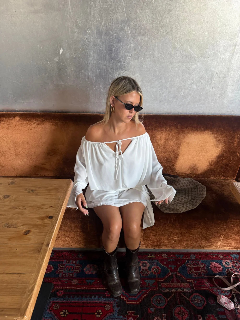 Robe Alisé épaules dénudées Ma boutique